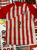 Red and white jersey #2