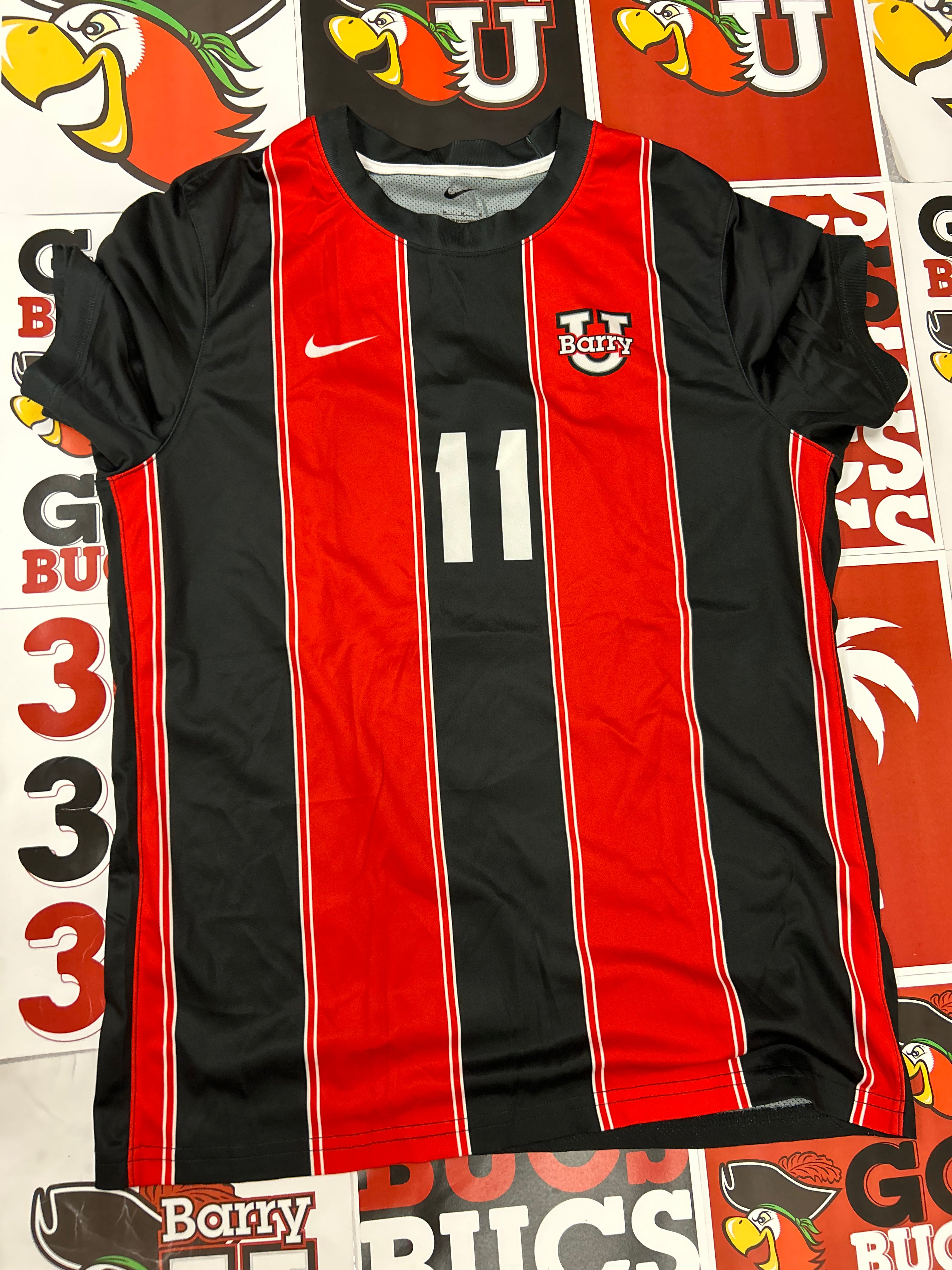 Red & Black jersey #11