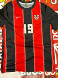 Red & Black jersey #19