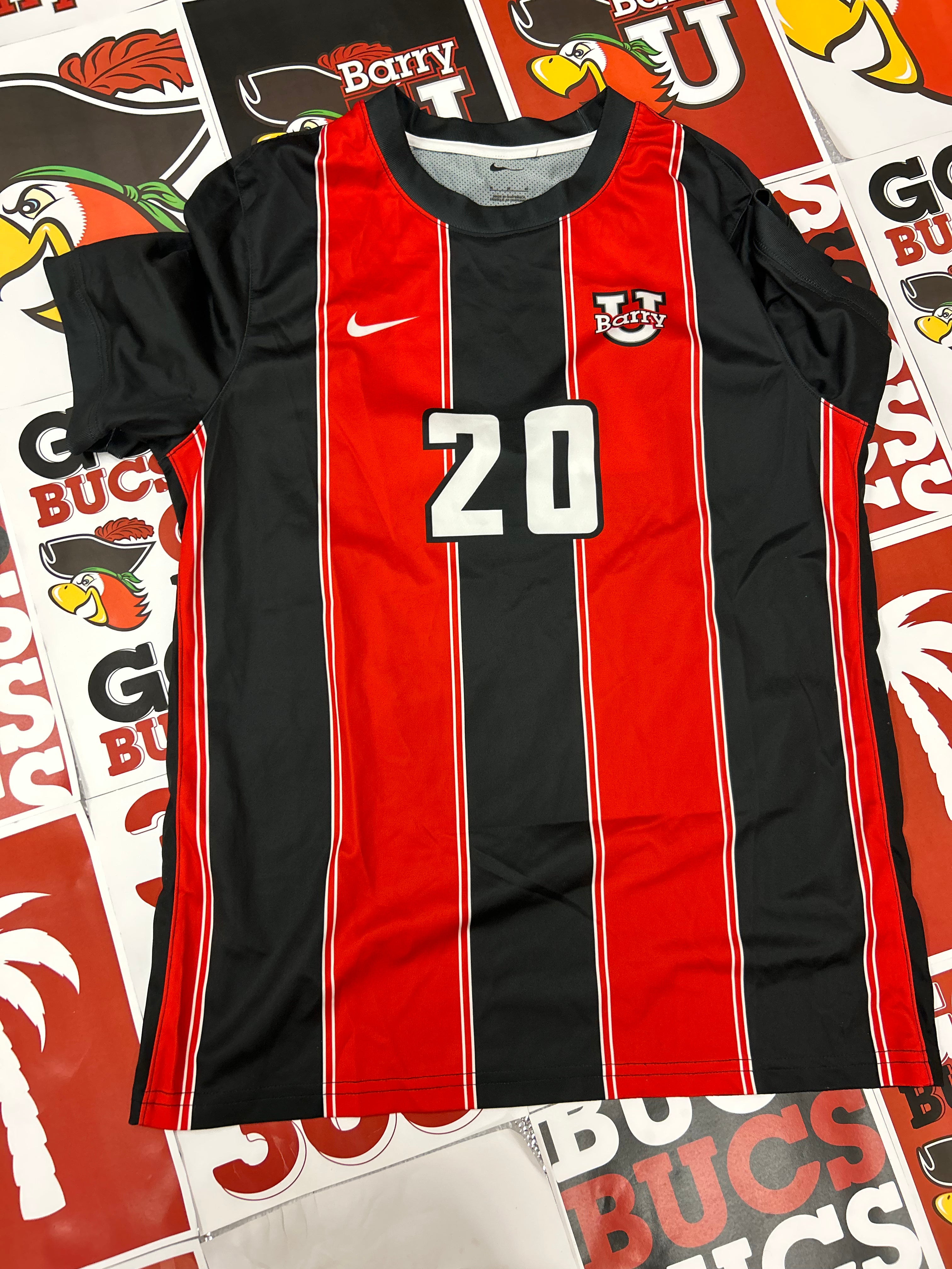 Red & Black jersey #20