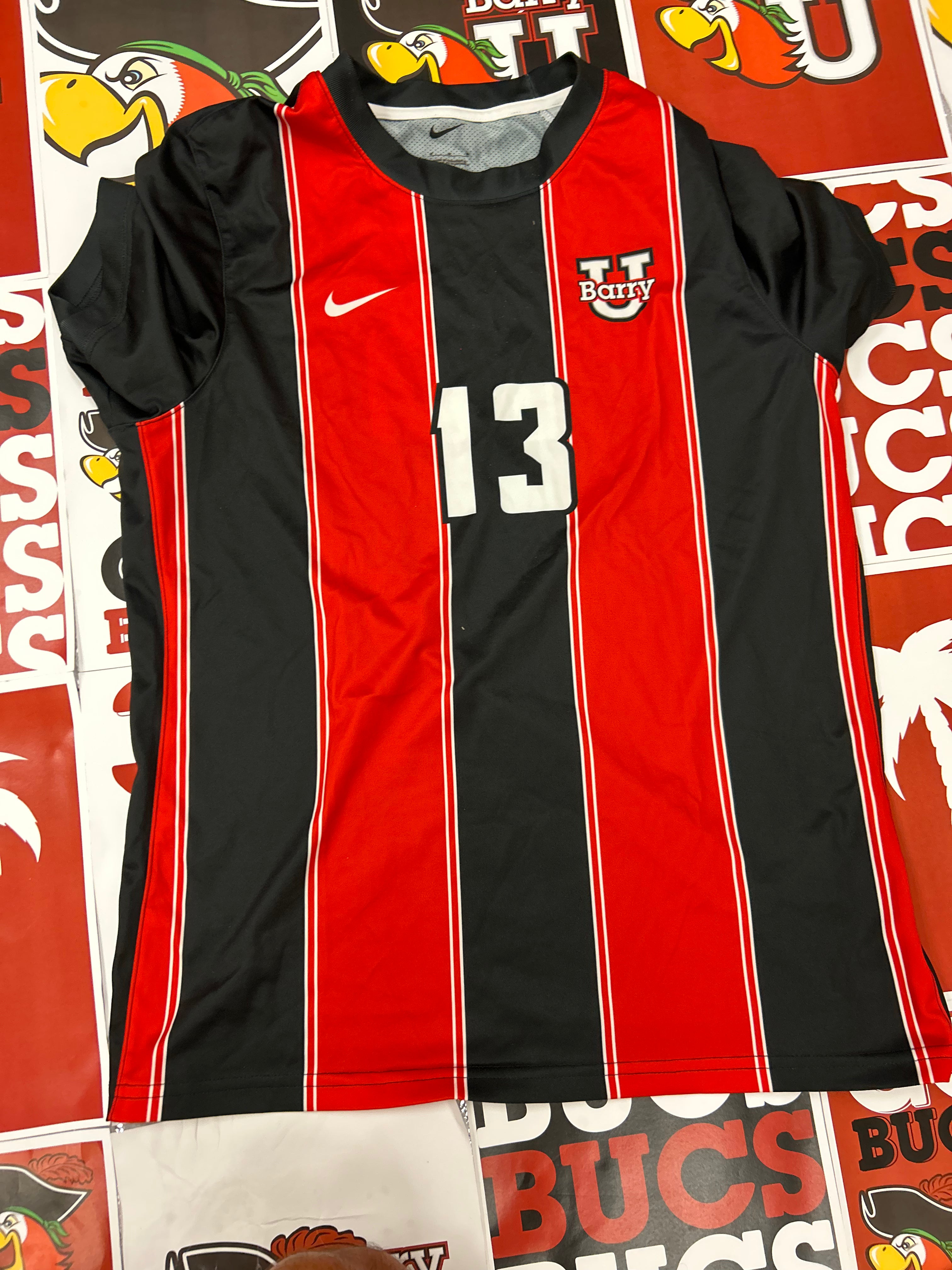 Red & Black jersey #13