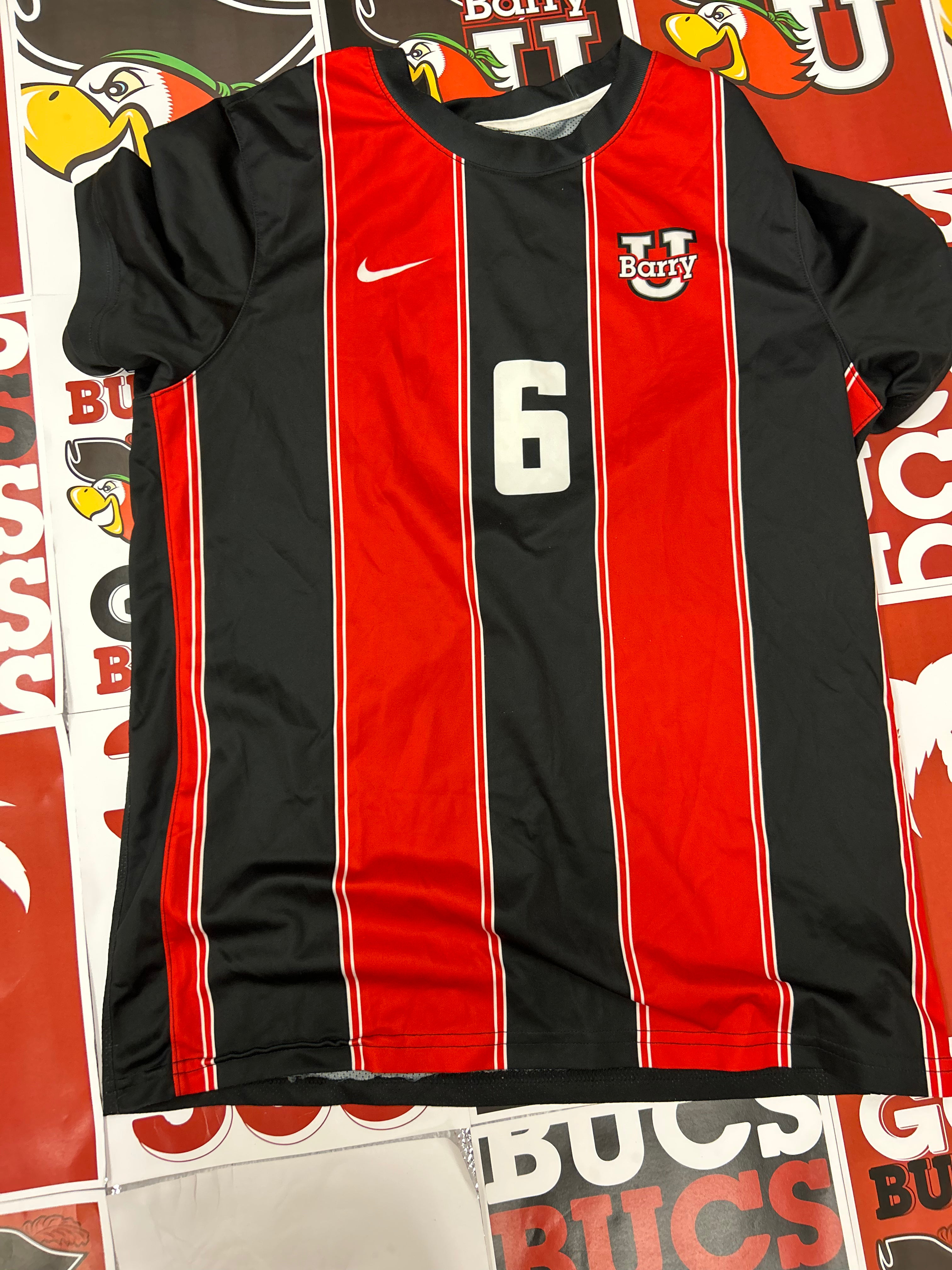 Red & Black jersey #6