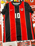 Red & Black jersey #10