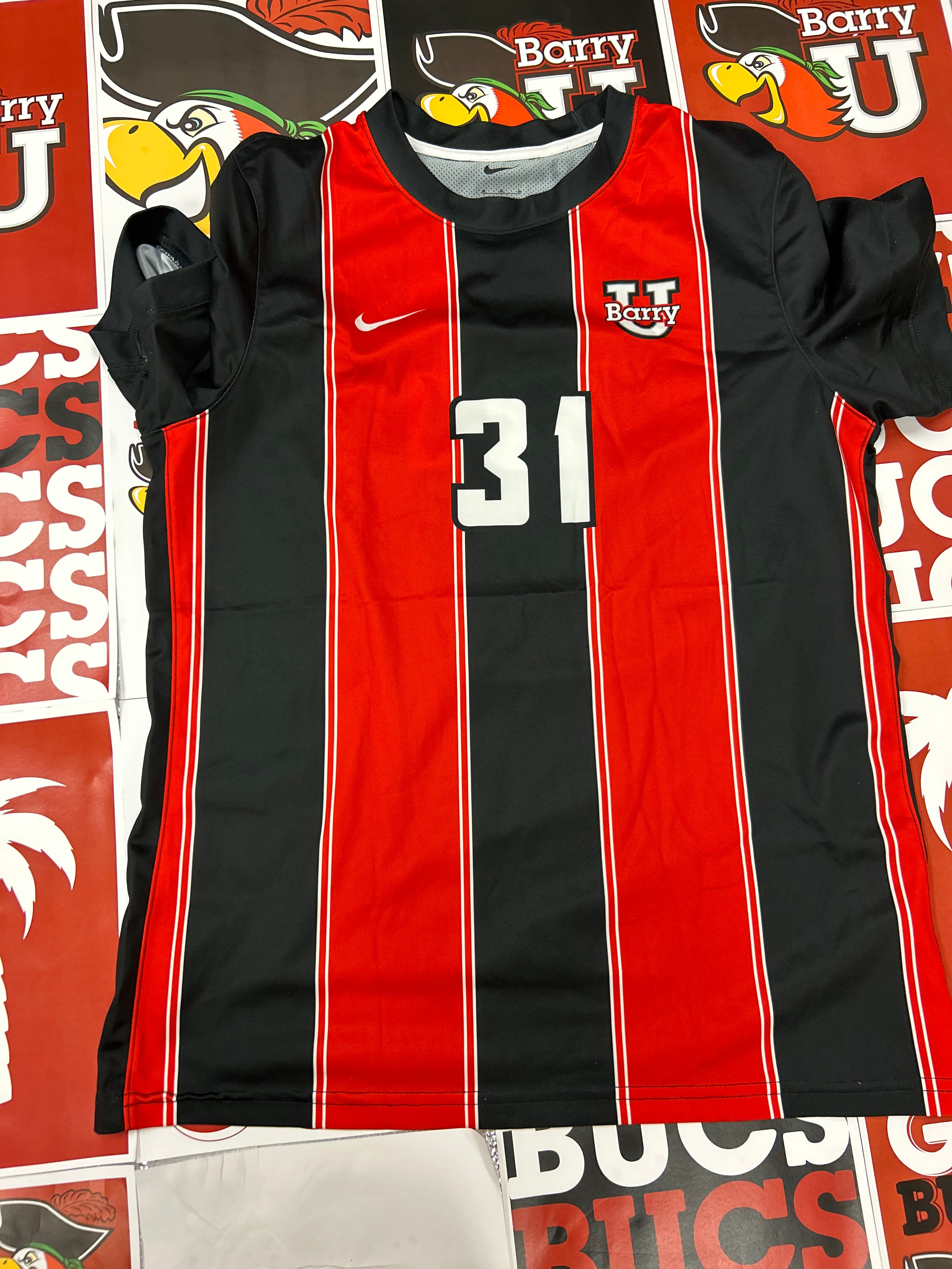 Red & Black jersey #31