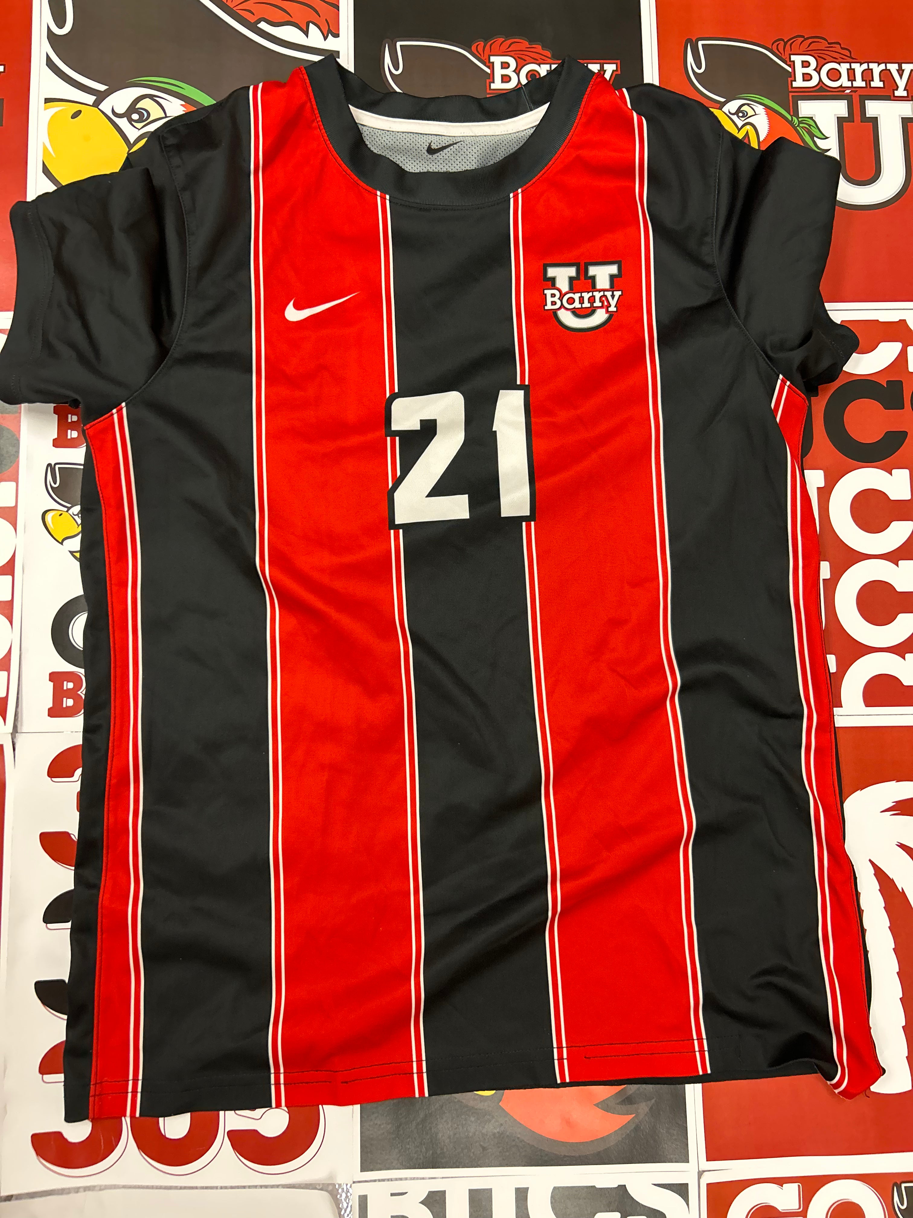 Red & Black jersey #21
